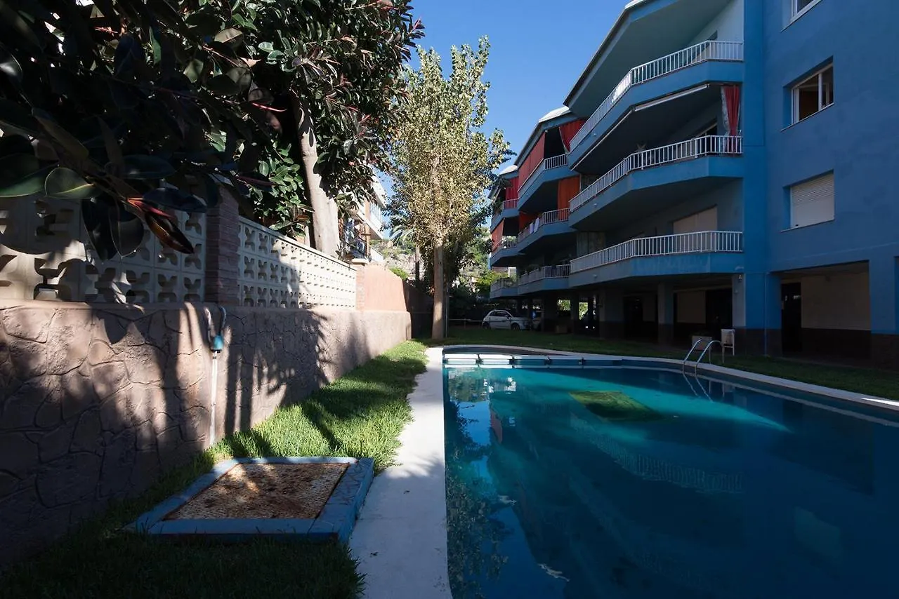 アパート Apartamento En 1Era Linea Mar Con Terraza De 25M2 カステルデフェルス