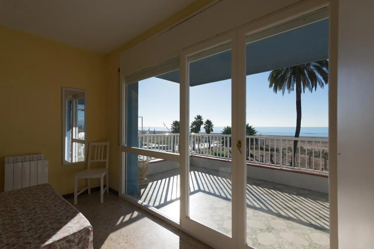 アパート Apartamento En 1Era Linea Mar Con Terraza De 25M2 カステルデフェルス